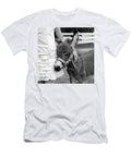 Girl and Baby Donkey Brooke Ryan T-Shirt