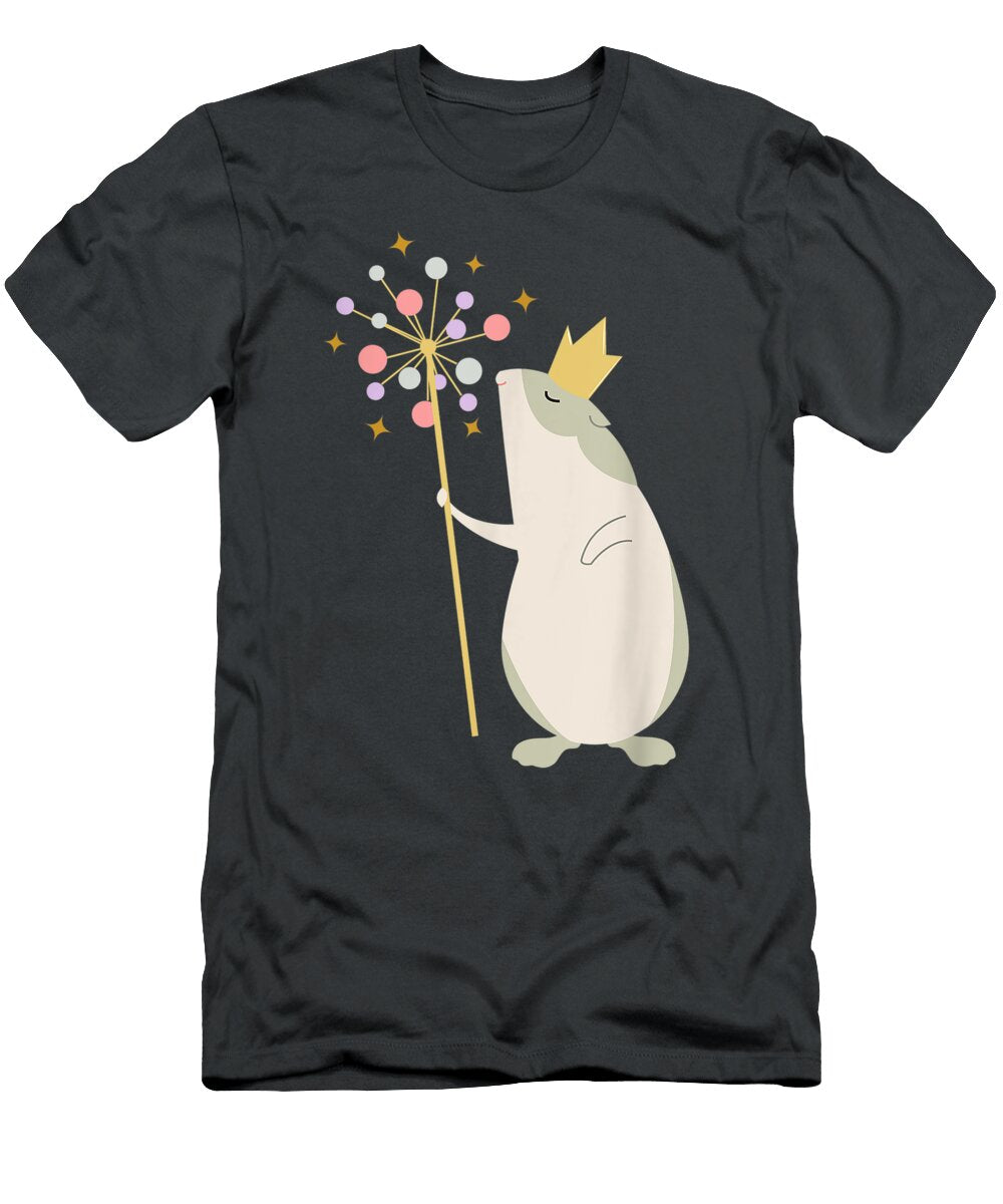 Girls Ladies Gerbil Hamster Guinea Pig Queen Desig Jensew Rebel T-Shirt