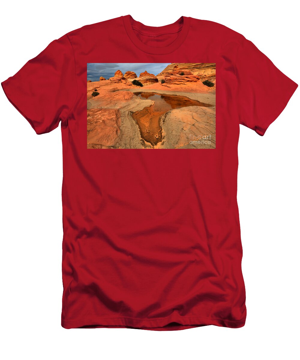Glassy Desert Reflections Adam Jewell T-Shirt