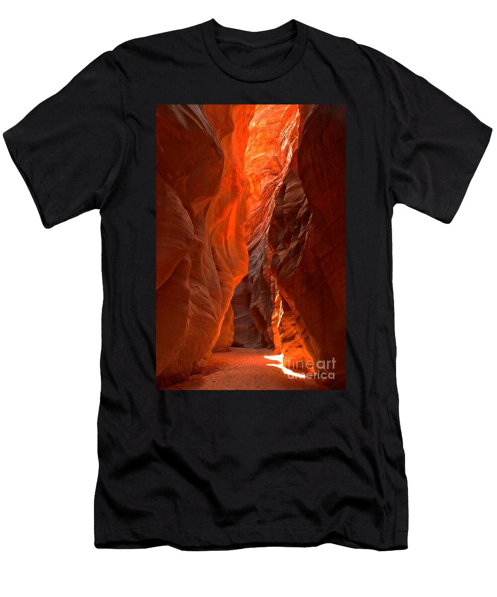 Glowing Walls of Buckskin Gulch Adam Jewell T-Shirt