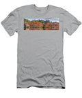 Golden Hour Panorama of Changing Bald Cypresses At Beavers Bend State Park Broken Bow Oklahoma Silvio Ligutti T-Shirt