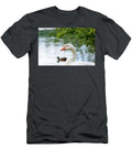 Goose Standing At the Edge of a Lake Johan Ferret T-Shirt