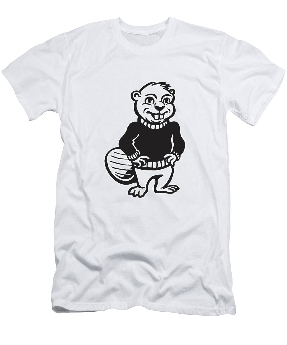 Gopher Wearing Sweater Csa Images T-Shirt