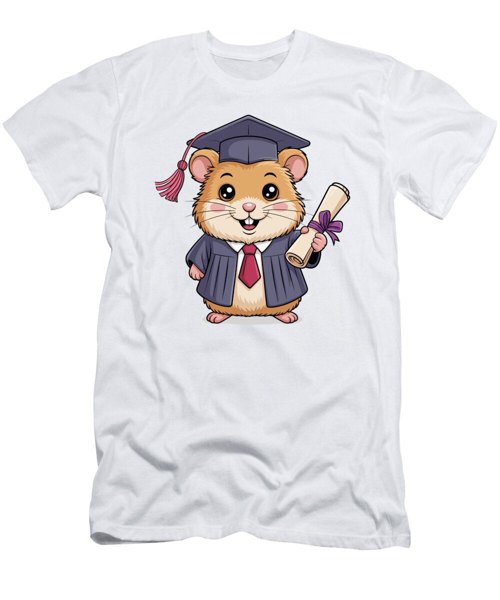 Graduating Hamster Joanna Redesiuk T-Shirt