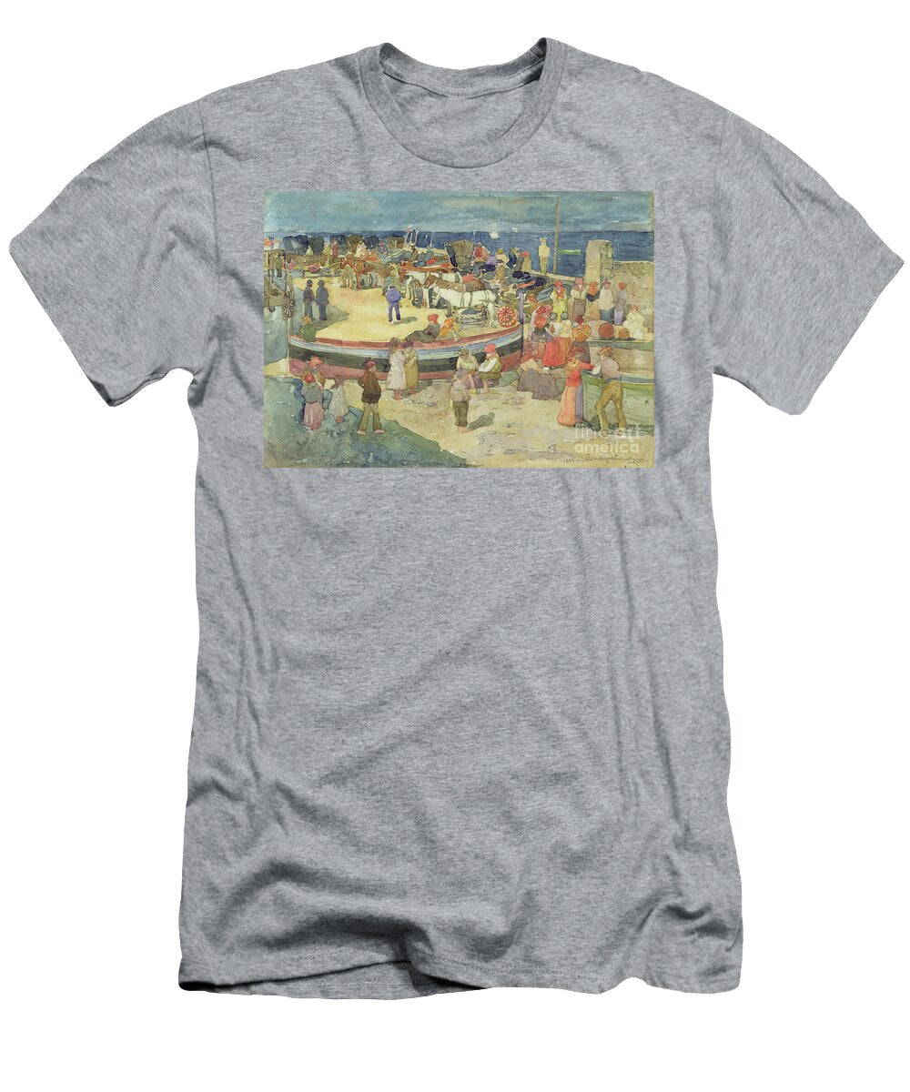 Grande Marina Capri 1899 Maurice Brazil Prendergast T-Shirt