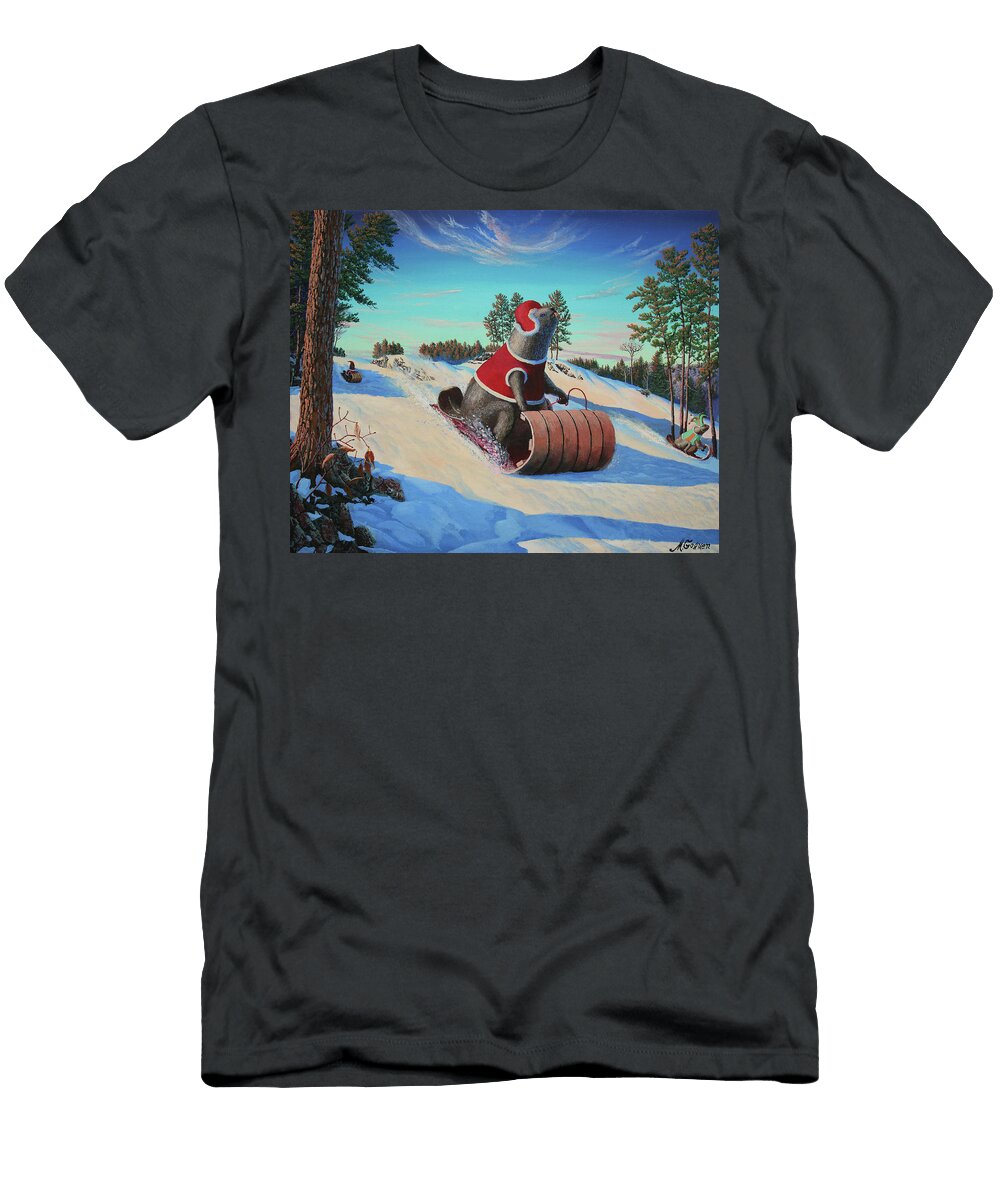 Gravity Michael Goguen T-Shirt