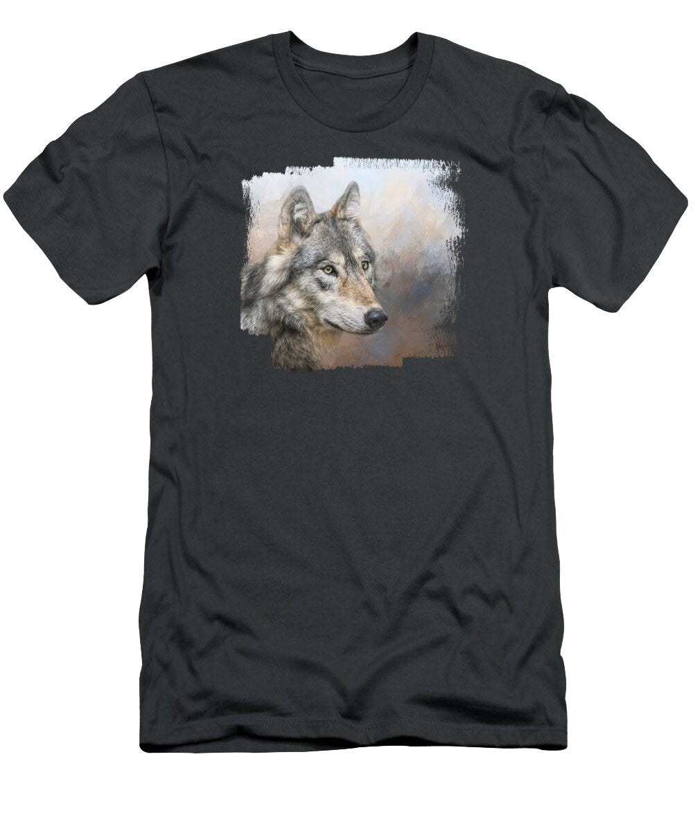 Gray Wolf Elisabeth Lucas T-Shirt