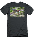 Green Heron Stalking Prey Dennis Lundell T-Shirt