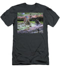 Green Heron Strut Dennis Lundell T-Shirt