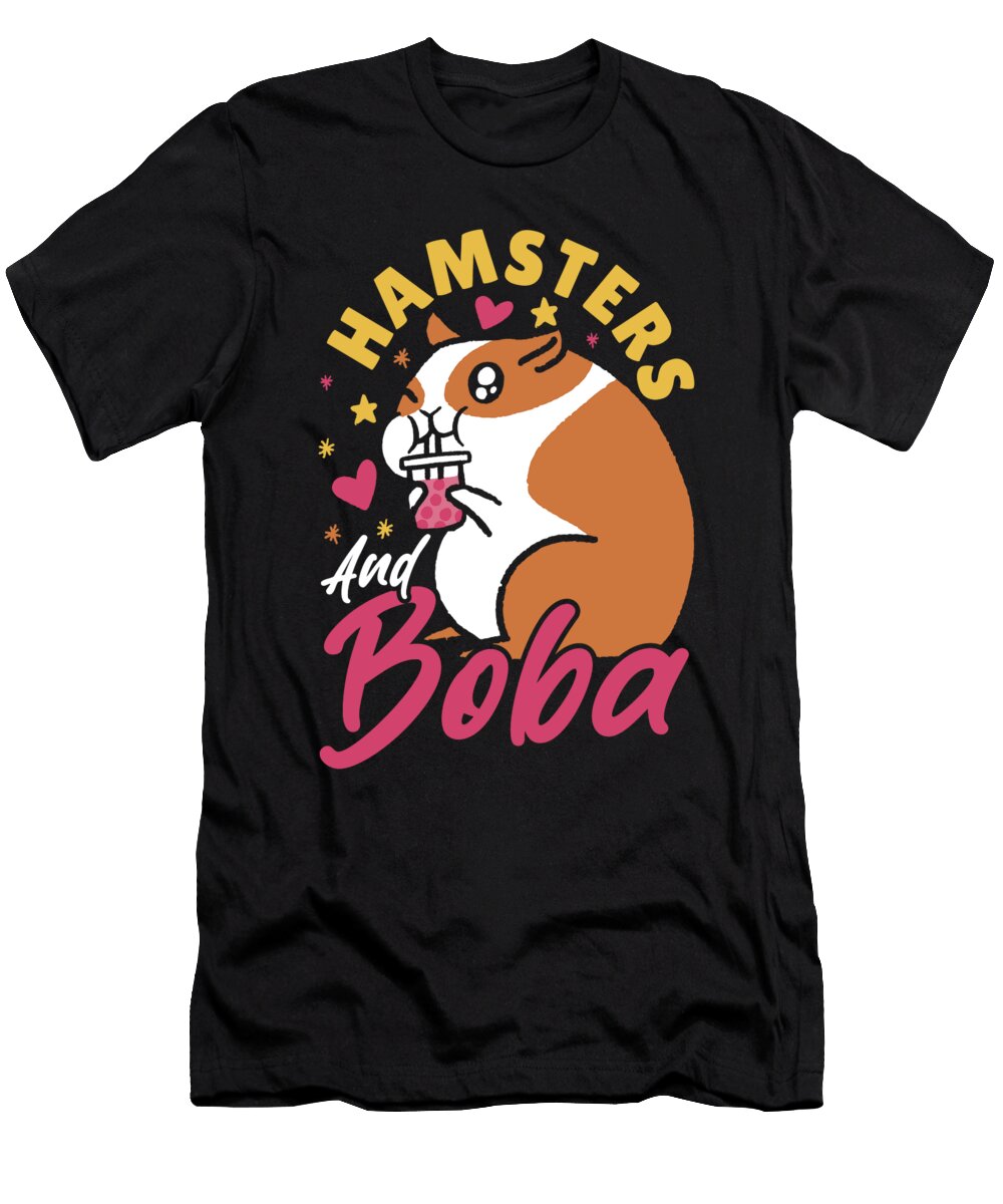 Guinea Pig Bubble Tea Animal Alessandra Roth T-Shirt