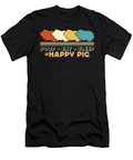 Guinea Pig Eat Poop Sleep Happy Pig Retro Cavy Pet Tshirtconcepts Marvin Poppe T-Shirt