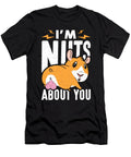 Guinea Pig Im Nuts About You Cavy Pet Hamster Tshirtconcepts Marvin Poppe T-Shirt