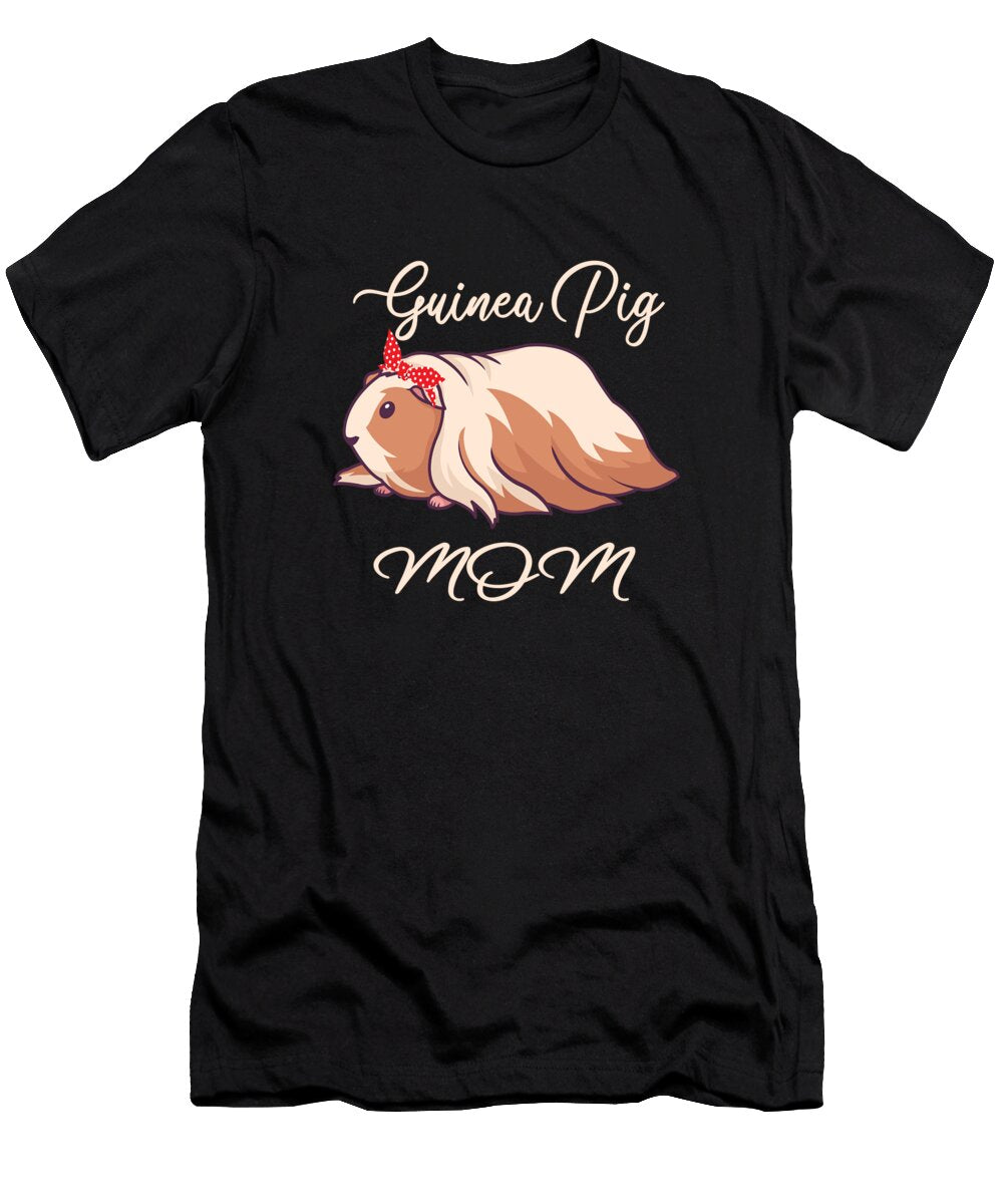 Guinea Pig Mom Funny Guinea Pig Gift Evgenia Halbach T-Shirt