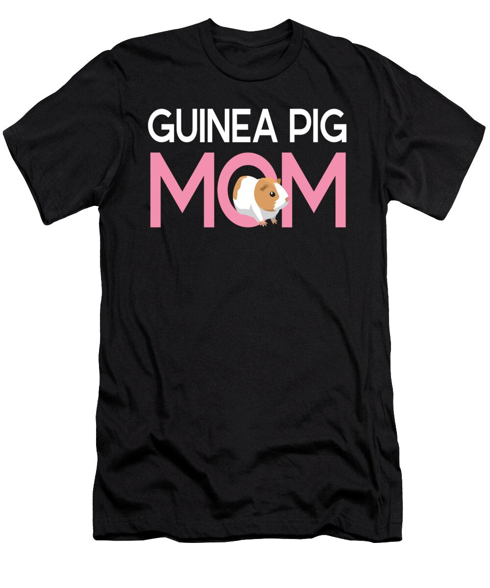 Guinea Pig Mom Rodent Guinea Pig Moon T-Shirt
