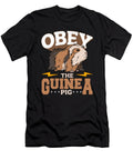 Guinea Pig Obey the Guinea Pig Cavy Animal Lover Tshirtconcepts Marvin Poppe T-Shirt