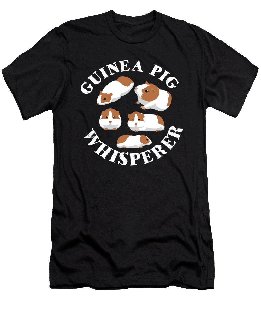 Guinea Pig Whisperer Rodent Moon T-Shirt