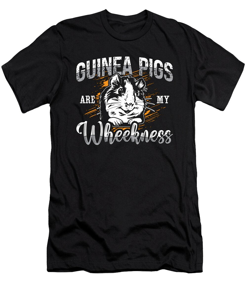 Guinea Pigs Are My Wheekness Hamster Animal Lover Tshirtconcepts Marvin Poppe T-Shirt