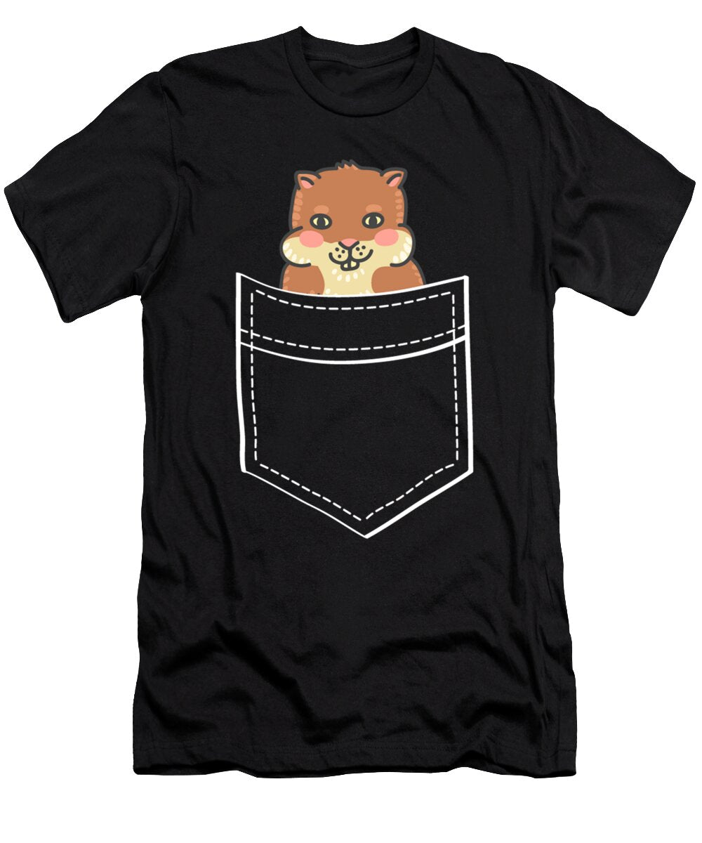 Guini Pig Hamster Gift Idea Justus Ratzke T-Shirt