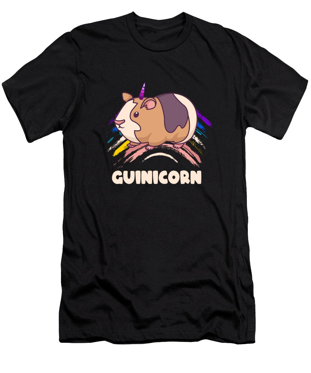 Guinicorn Guinea Pig Unicorn Rainbow Evgenia Halbach T-Shirt