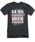 Guns Whiskey Beer Freedom Tinh Tran Le Thanh T-Shirt