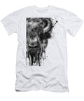 Half Faced Buffalo Marian Voicu T-Shirt