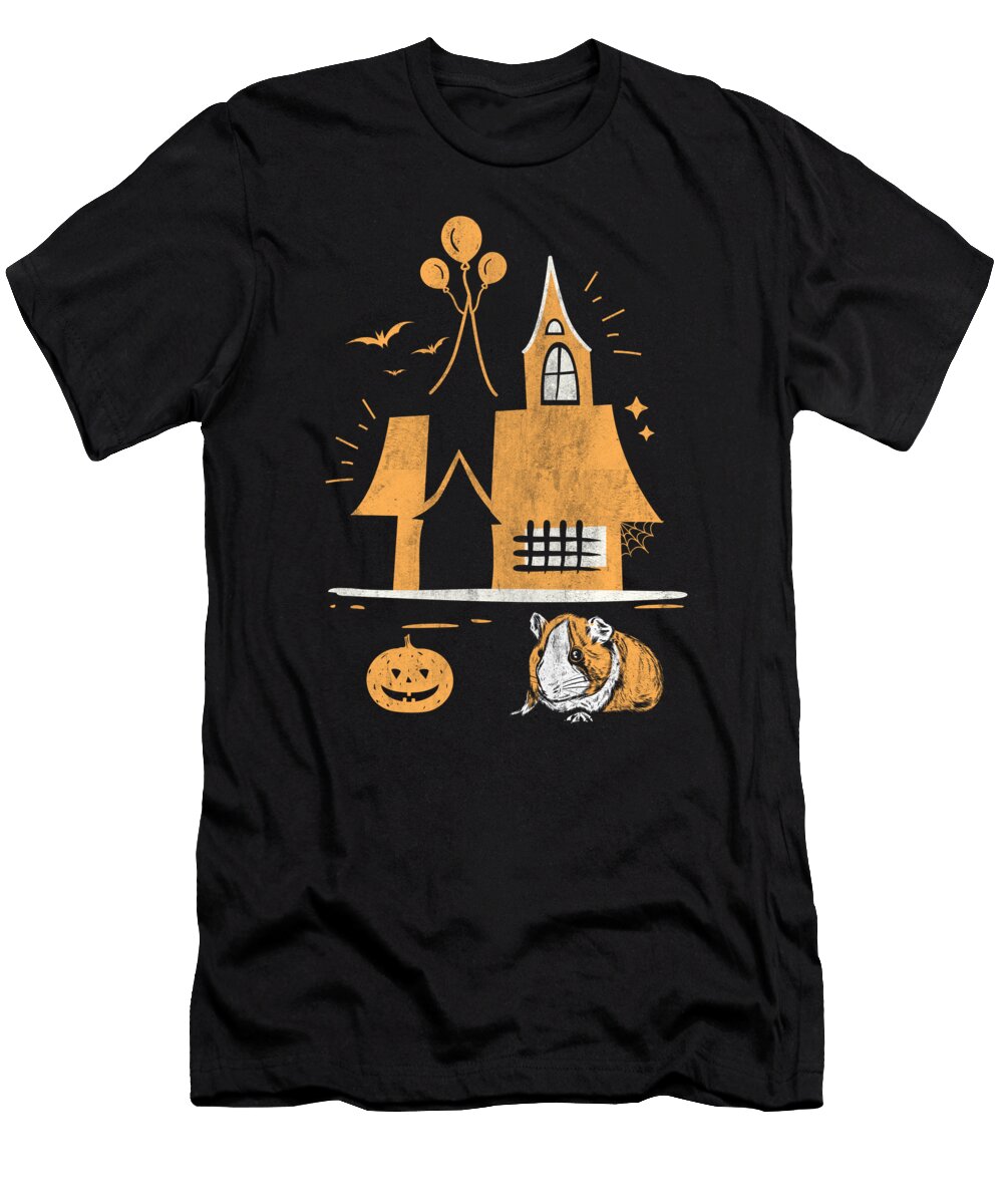 Halloween Hamster in Halloween Yard Tenshirt T-Shirt