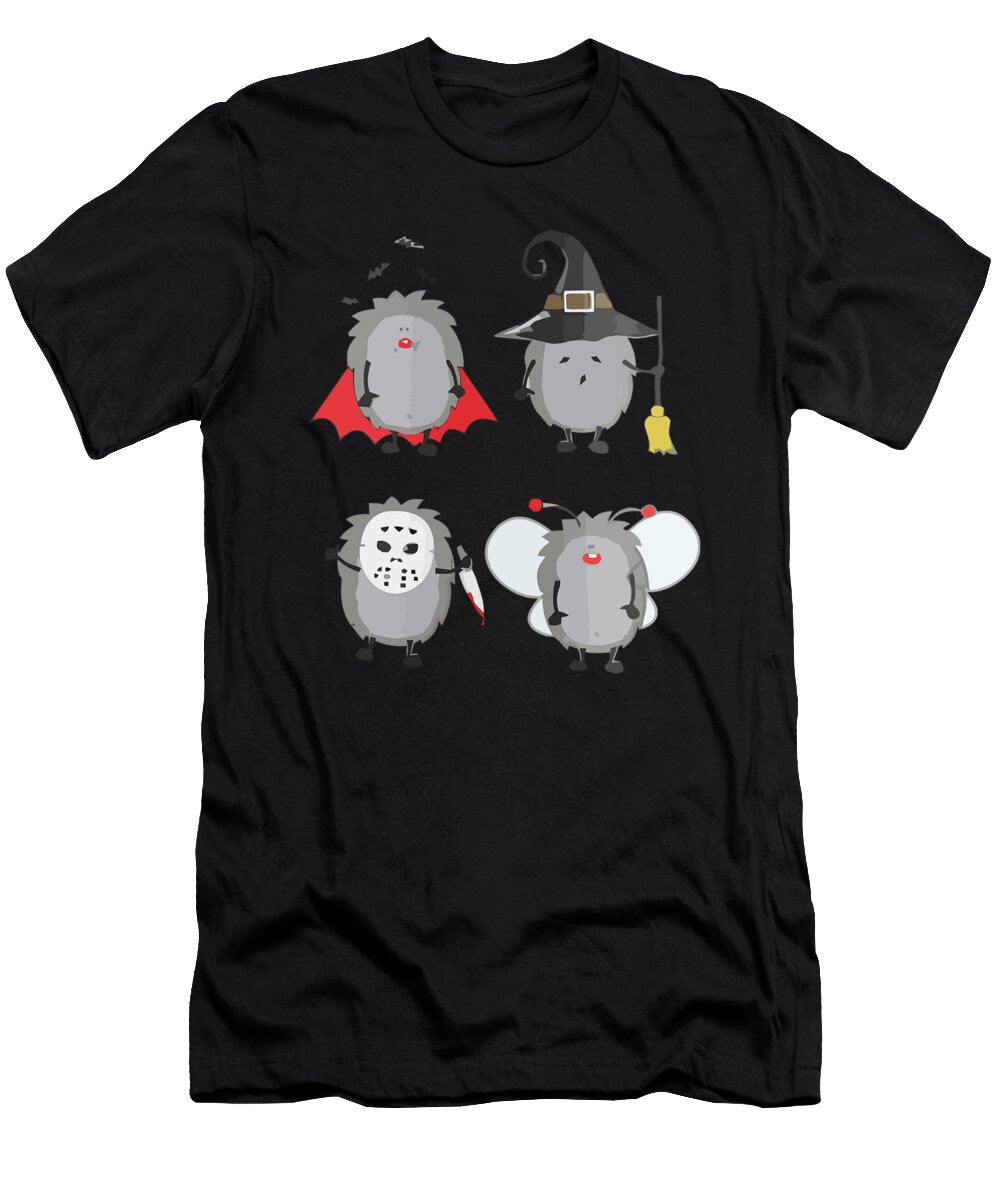 Halloween Hedgehogs Firman Nudin T-Shirt