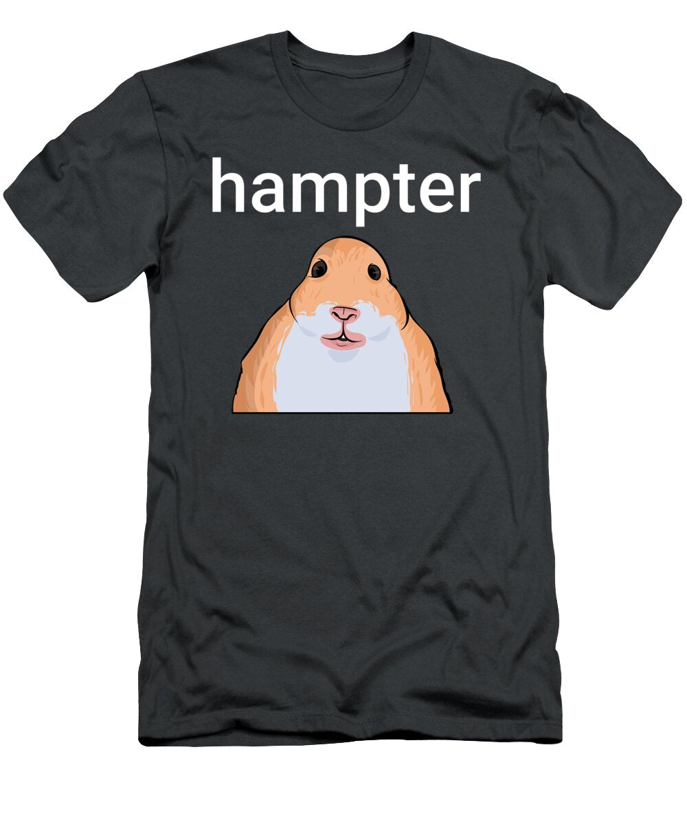 Hampter Funny Hamster Dank Meme Jaydif Manav T-Shirt