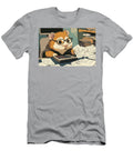 Hamster Accountant with Calculator and Paperwork Emerson Rronin T-Shirt
