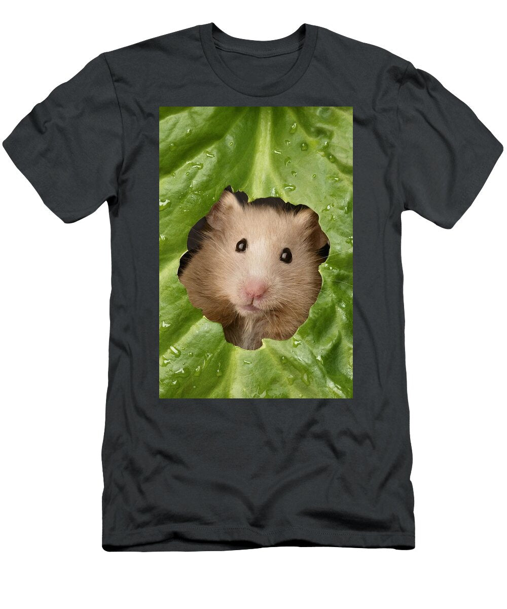 Hamster and Leaf Greg Cuddiford T-Shirt