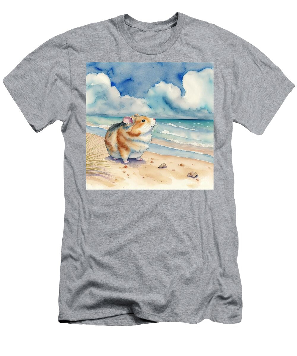 Hamster At Beach N Akkash T-Shirt
