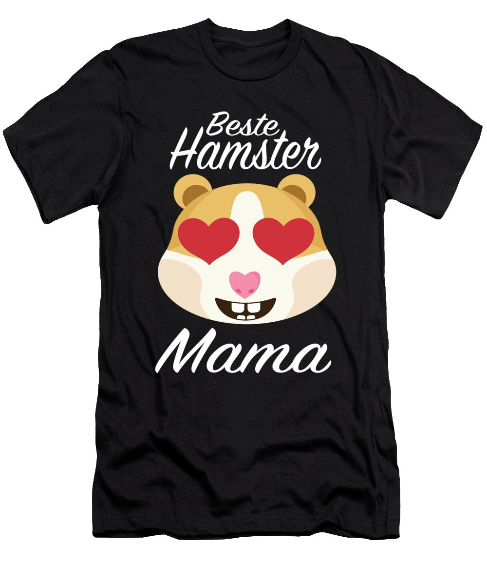 Hamster Best Hamster Mama Nacker Animals Steven Zimmer T-Shirt