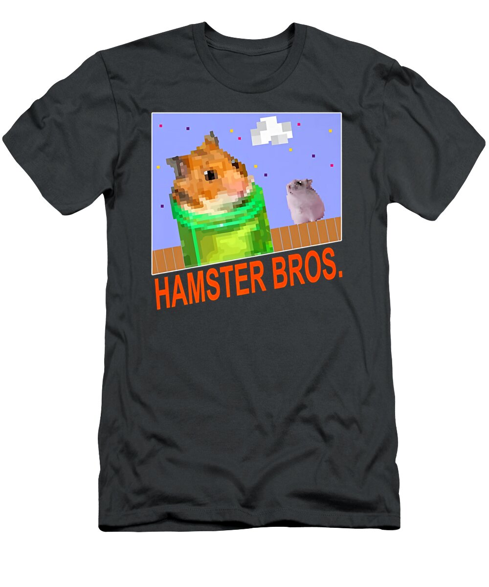 Hamster Bros Cute Hamster Hamster Gamer Gift I Love This Bes for You for Me Ingvar Ohlsson T-Shirt