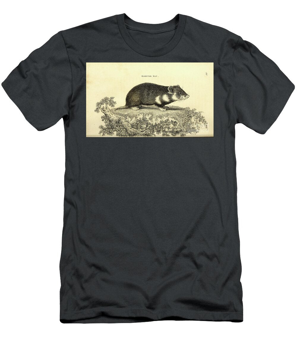 Hamster By George Shaw Q1 Historic Illustrations T-Shirt