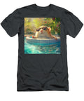 Hamster Chilling in a Pool with Sunglasses Leige Grecat T-Shirt