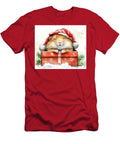 Hamster Cute Christmas Hamster in a Gift Box Grover Mcclure T-Shirt