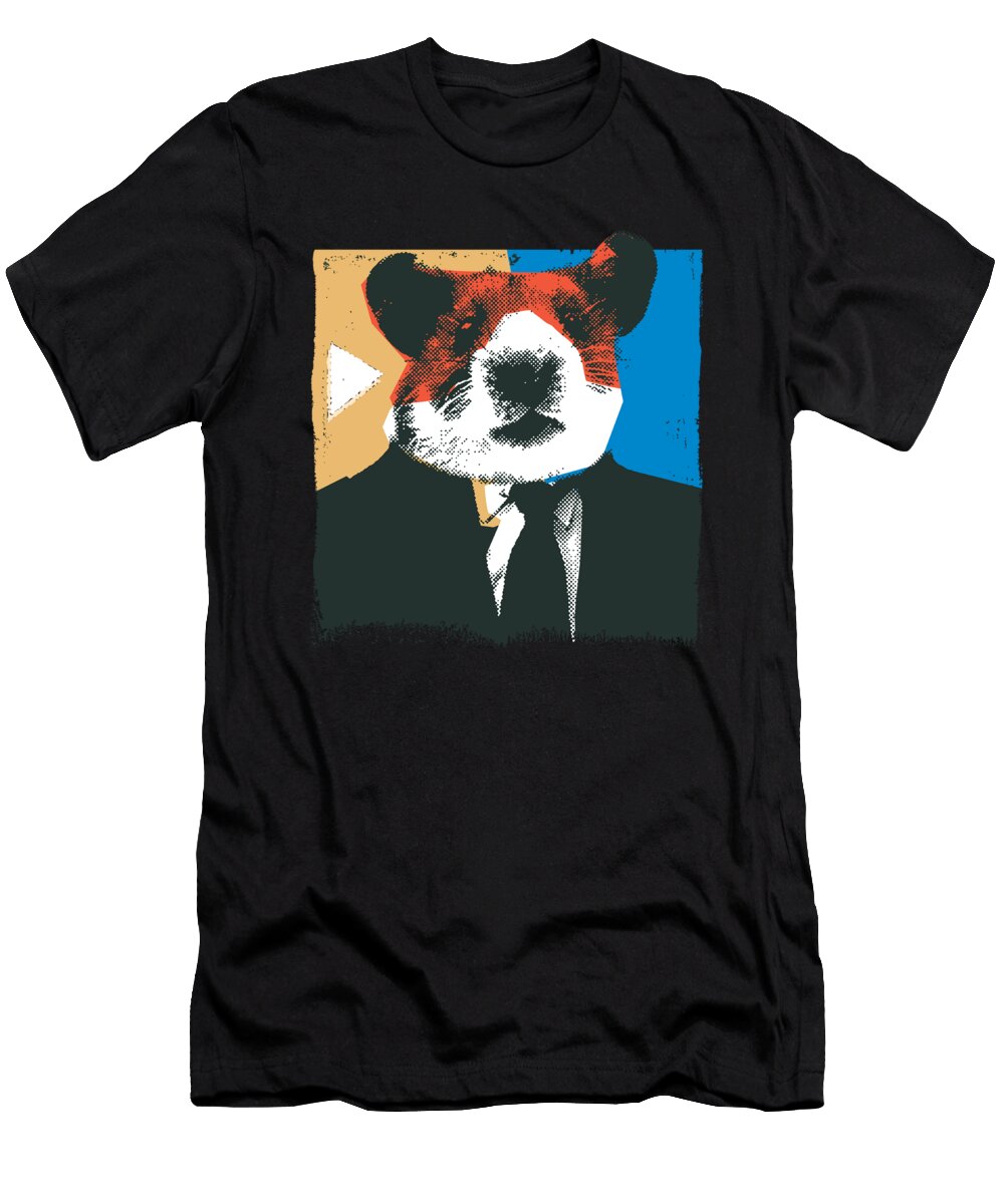 Hamster Dad Hamster Head Hamster Art Manuel Schmucker T-Shirt