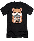 Hamster Enjoying Bubble Tea Joanna Redesiuk T-Shirt