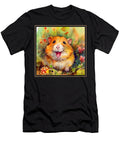 Hamster Garden Flowers Painting Pet Mom Dad Thepassionshop T-Shirt