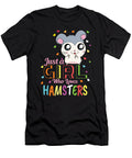 Hamster Girl Ladies Funny Hamster Pet Shirtom T-Shirt