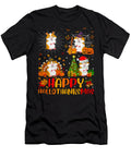Hamster Happy Hallothanksmas Halloween Thanksgiving Thepassionshop T-Shirt