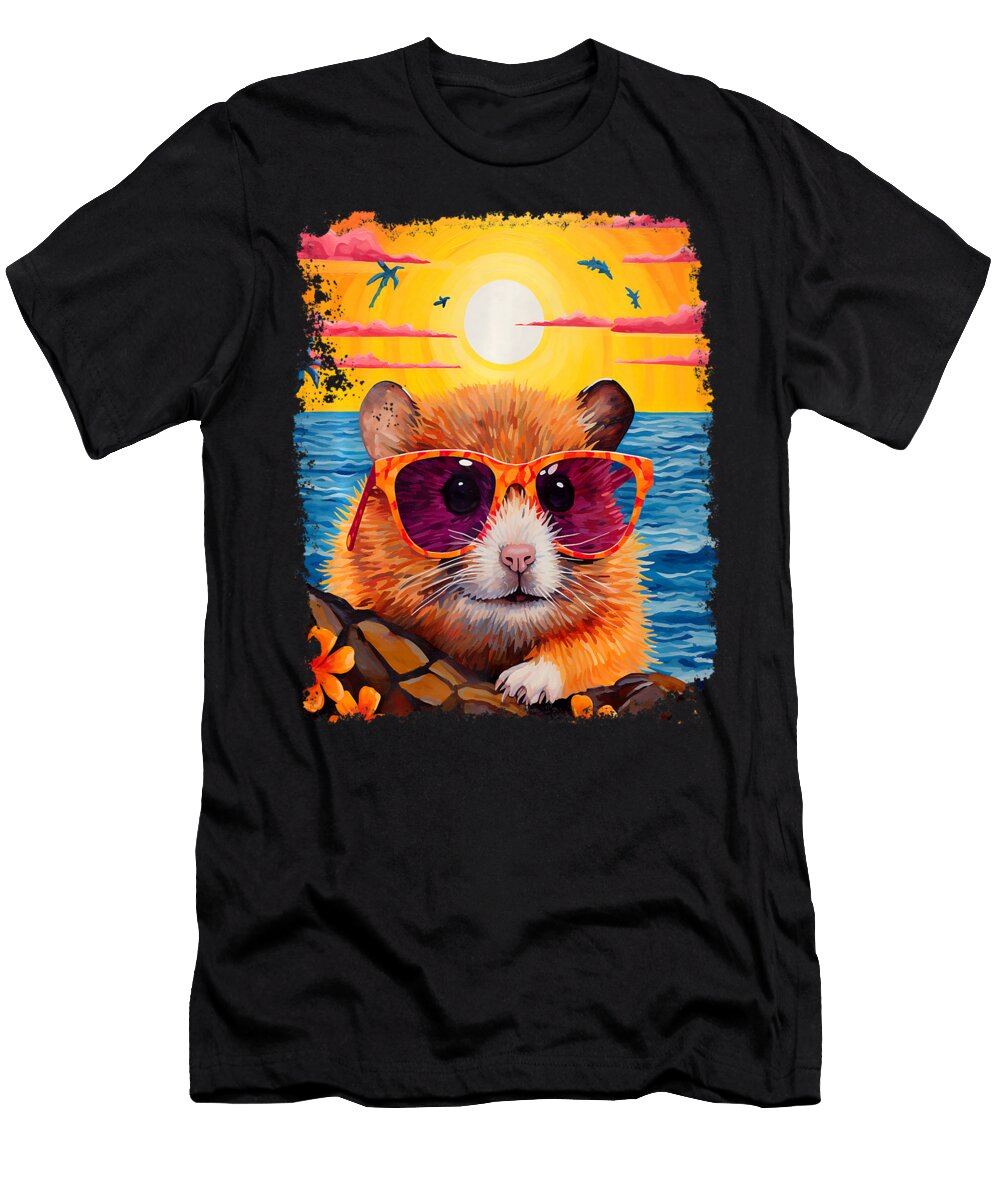 Hamster Hawaiian Thepassionshop T-Shirt