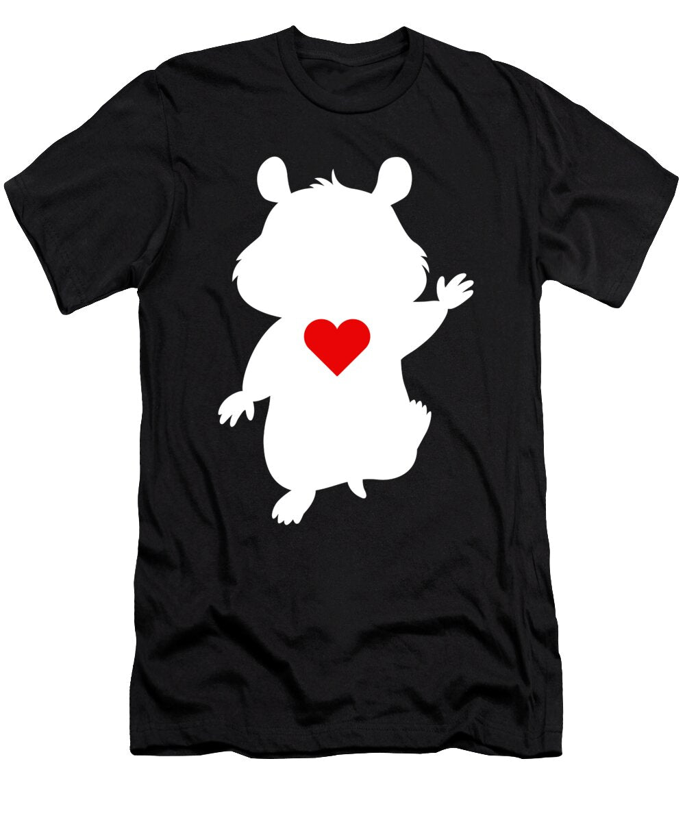 Hamster Heart Pet Lover Animal Owner Rodent Gift Thomas Larch T-Shirt