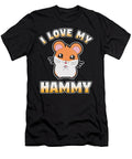 Hamster I Love My Hammy Pet Hamster Lover Gift Thepassionshop T-Shirt