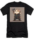 Hamster in Overalls Holding a Hammer Nicolaj Brinker T-Shirt