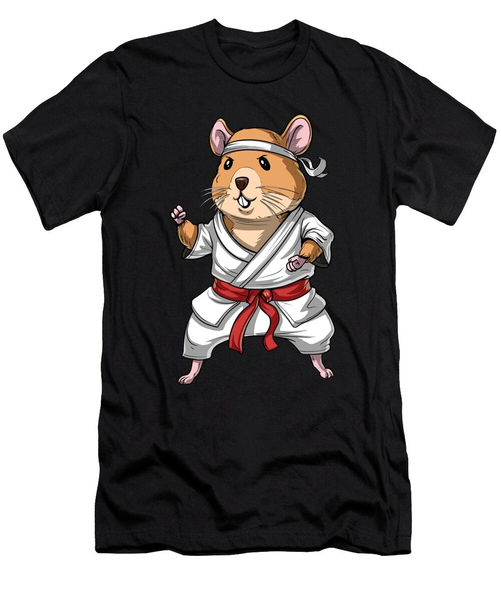 Hamster Karate Nikolay Todorov T-Shirt