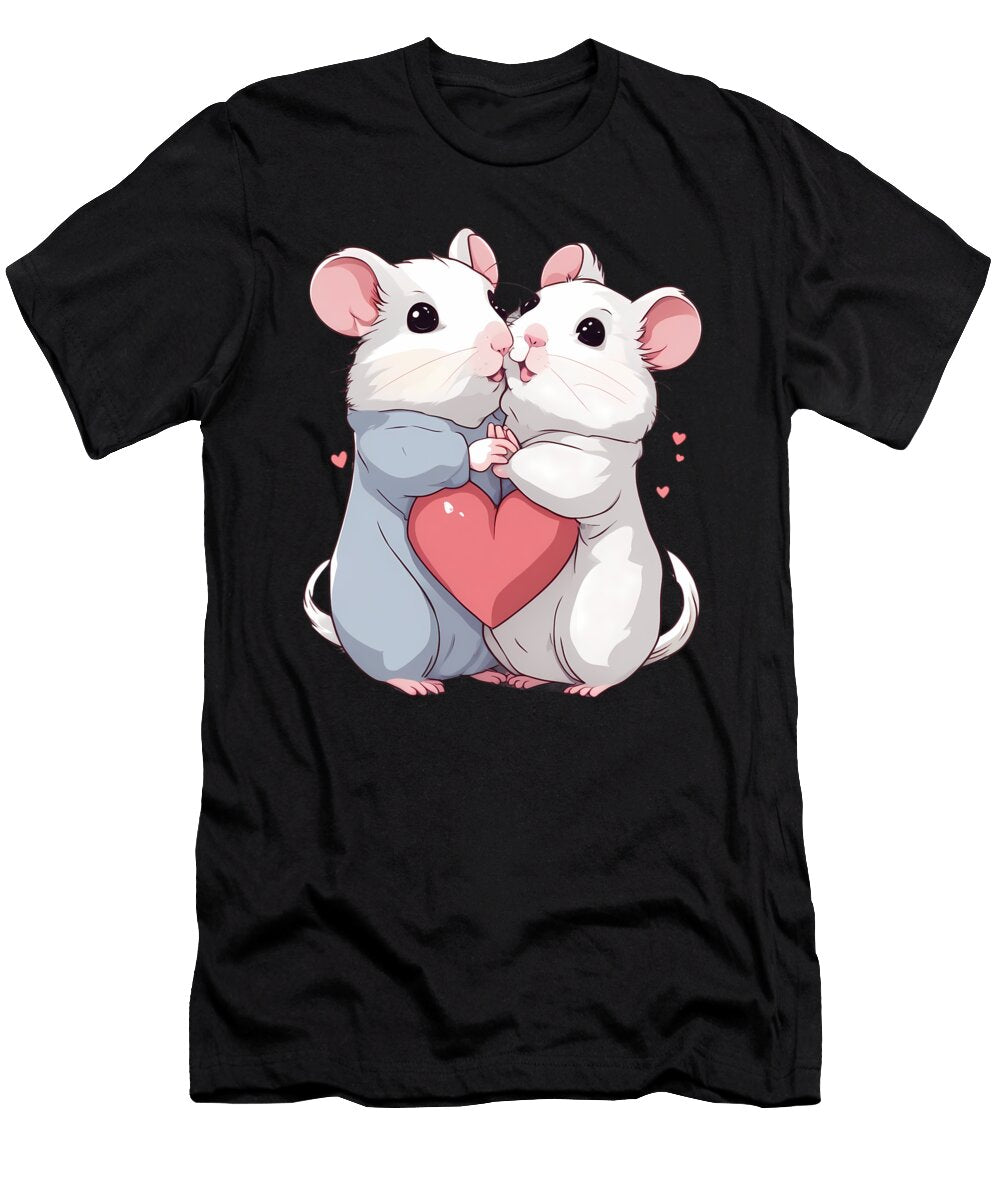 Hamster Lover Anime Girl Nft T-Shirt