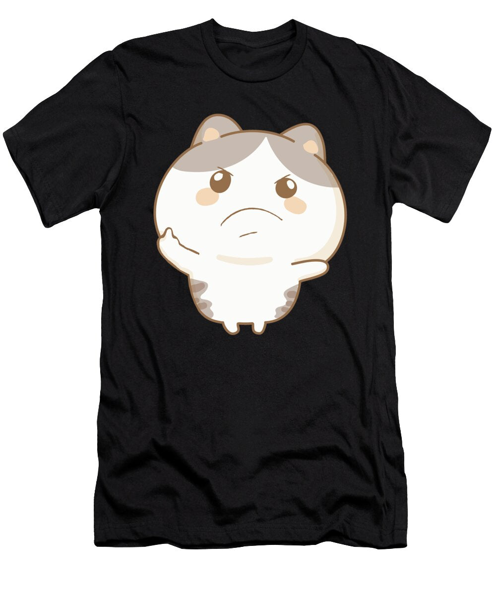 Hamster Middle Finger Manuel Schmucker T-Shirt