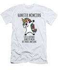 Hamster Momcorn Funny Unicorn Dabbing Gift Like a Normal Hamster Mom But More Awesome Funnygiftscreation T-Shirt