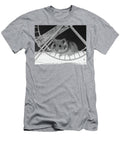 Hamster on Exercise Wheel Looking Vintage Images T-Shirt